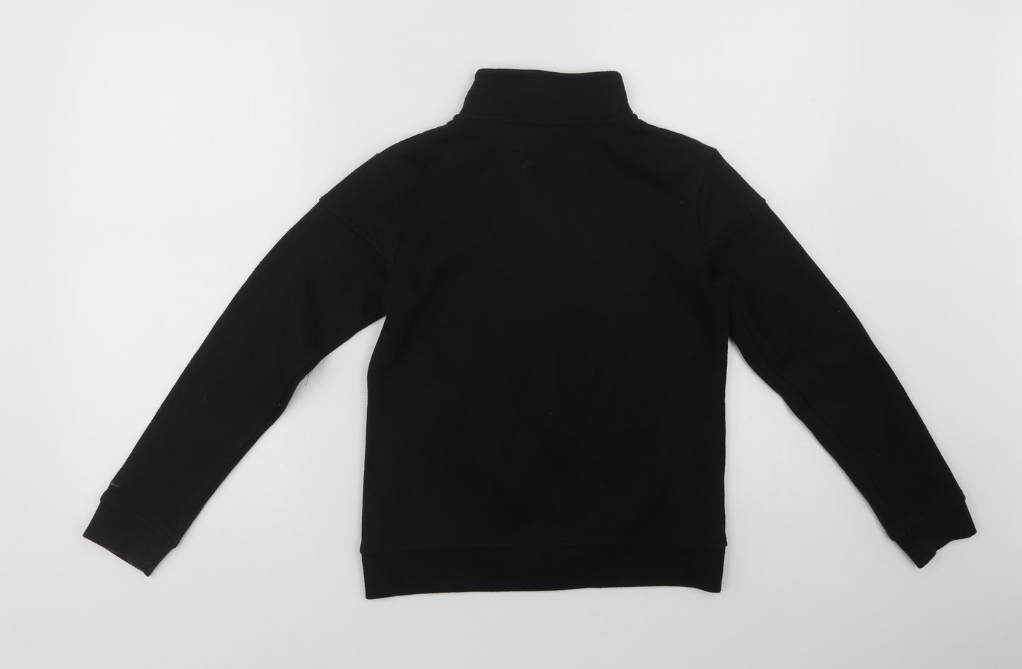 LA Gear Girls Black  Polyester Full Zip Sweatshirt Size 8-9 Years  Zip
