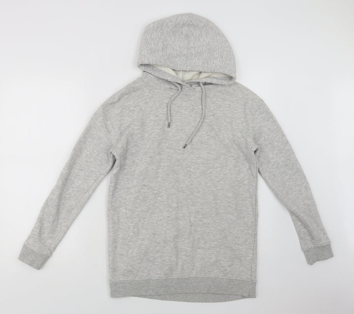 Primark Womens Grey Polyester Pullover Hoodie Size 6