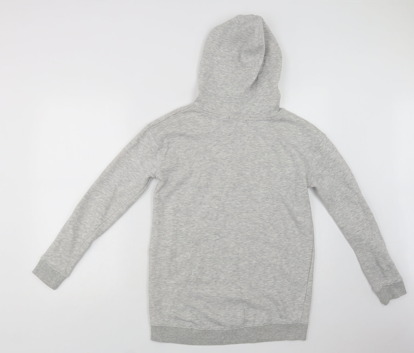 Primark Womens Grey  Polyester Pullover Hoodie Size 6