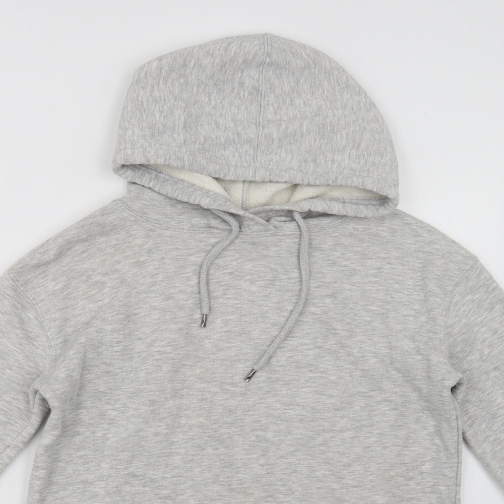 Primark Womens Grey  Polyester Pullover Hoodie Size 6