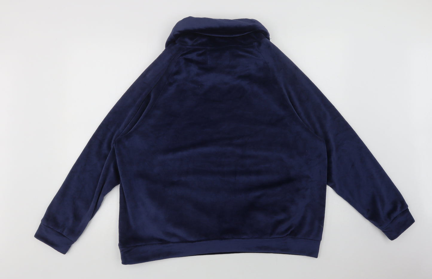 F&F Womens Blue  Polyester Top Lounge Set Size 18