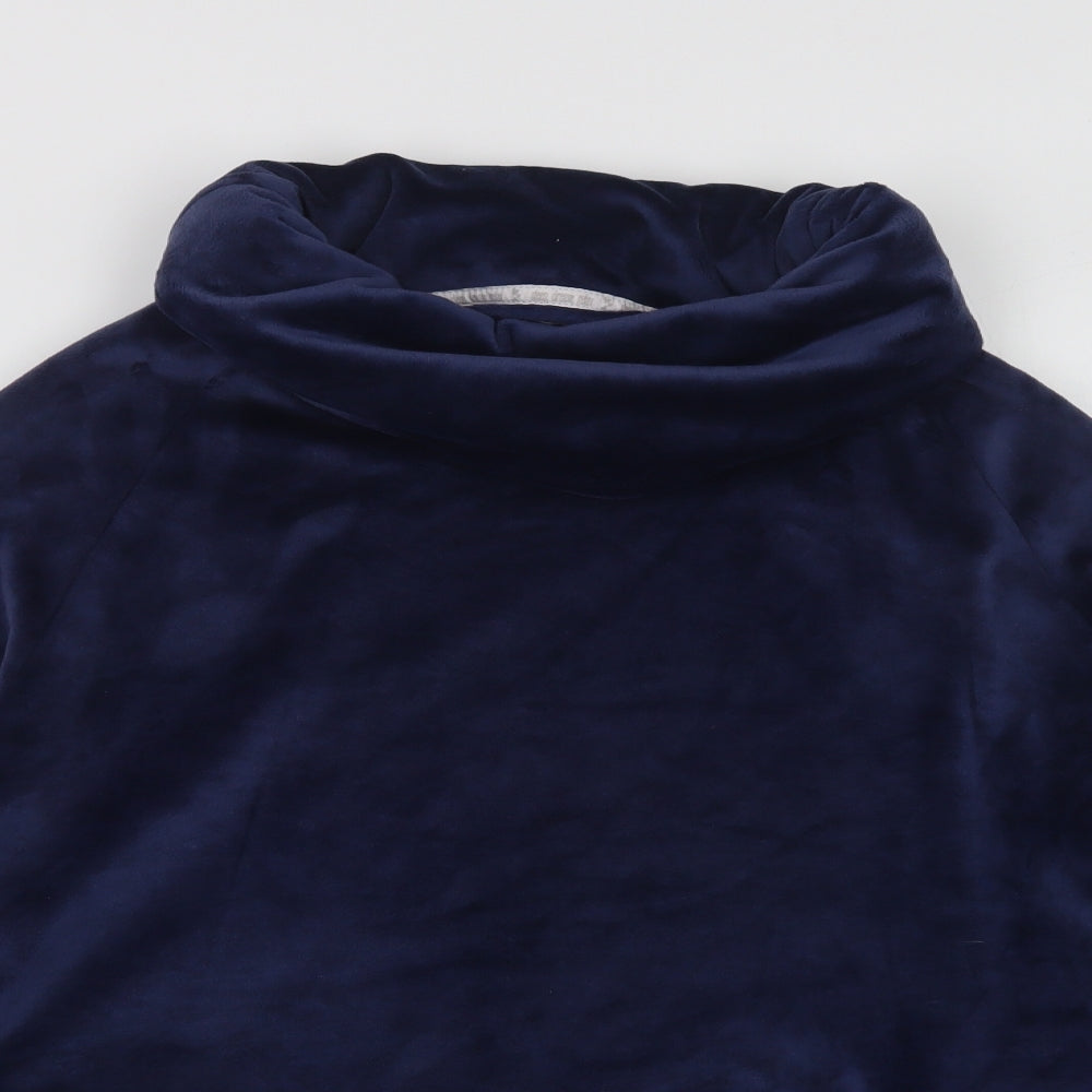 F&F Womens Blue  Polyester Top Lounge Set Size 18