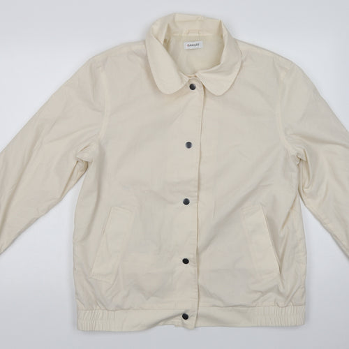 Damart Womens Ivory   Jacket  Size 14  Snap
