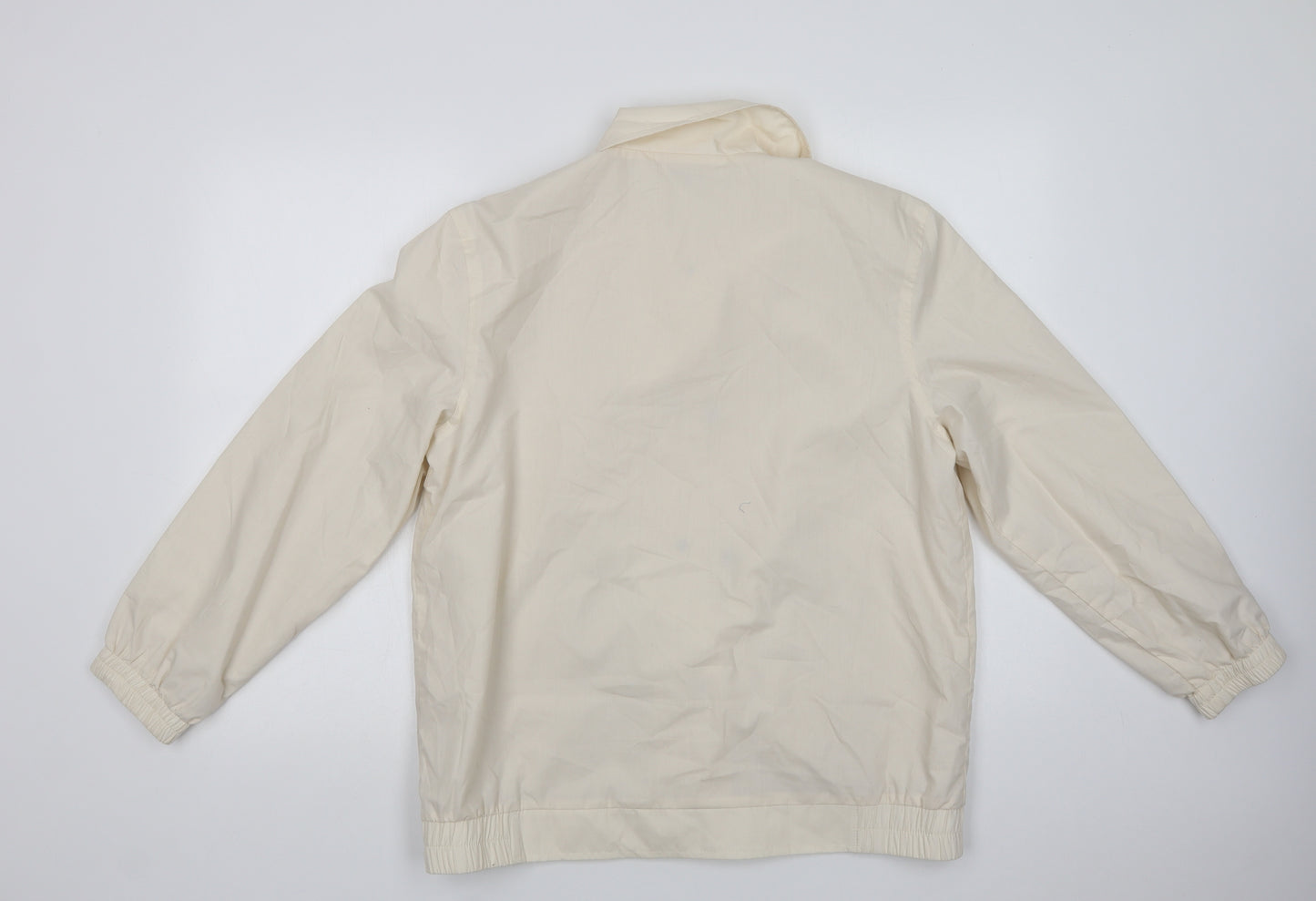 Damart Womens Ivory   Jacket  Size 14  Snap