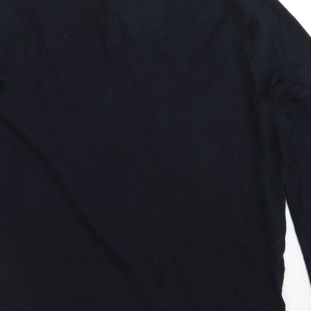 Abercrombie & Fitch Mens Blue  Cotton Pullover Sweatshirt Size S