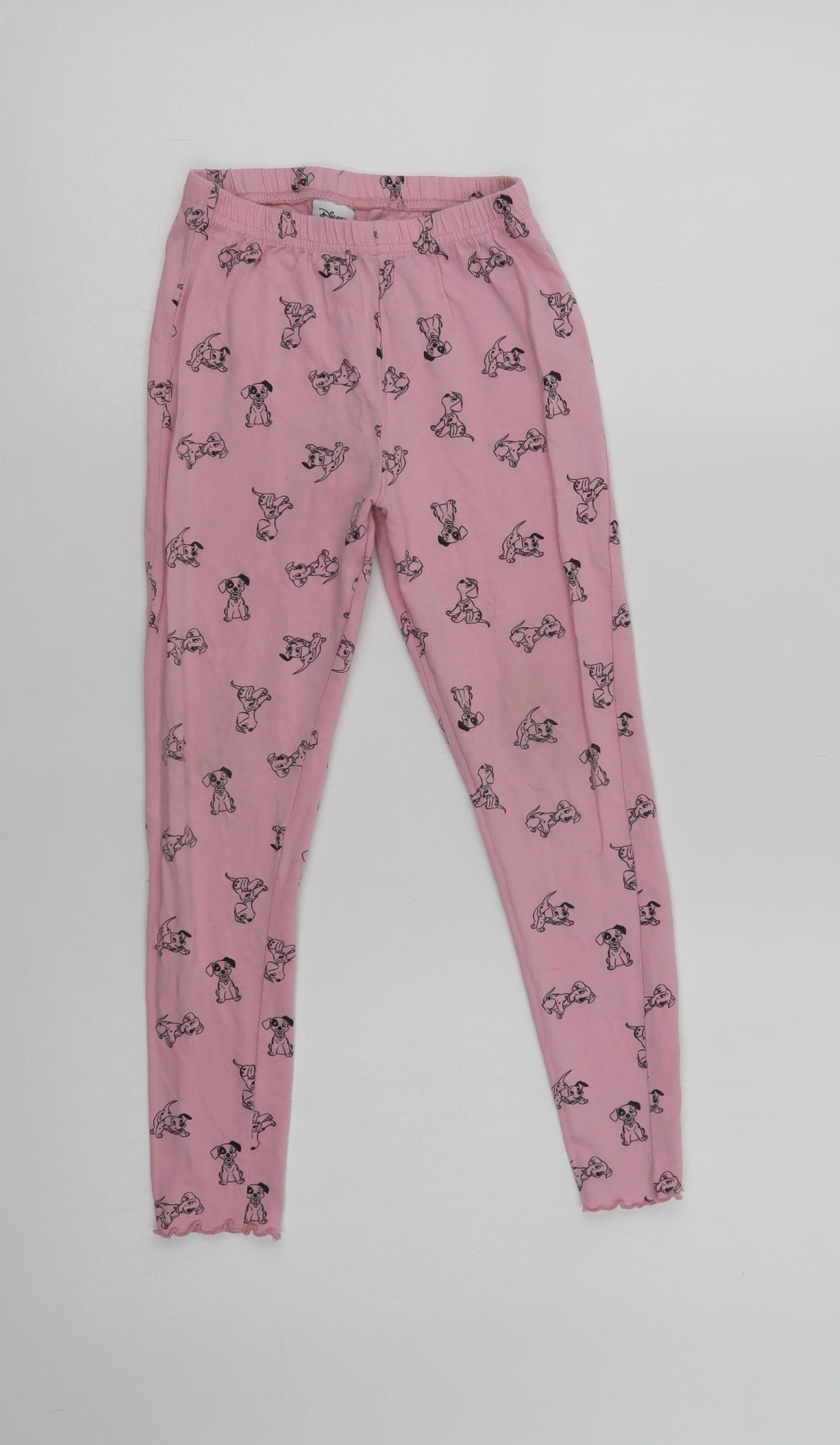 Very Girls Pink Geometric Cotton  Pyjama Pants Size 6-7 Years   - Dalmatian Print