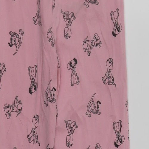 Very Girls Pink Geometric Cotton  Pyjama Pants Size 6-7 Years   - Dalmatian Print