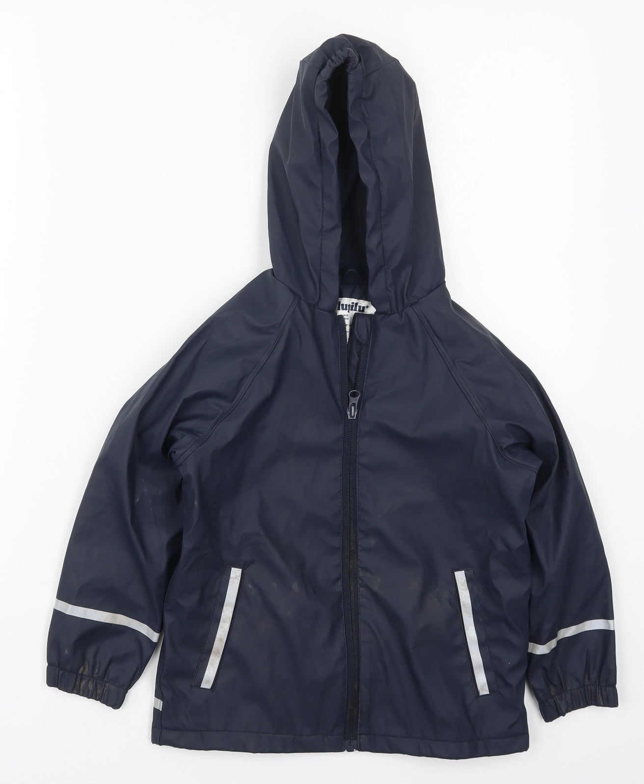 Lupilu Boys Blue   Rain Coat Coat Size 4-5 Years  Zip