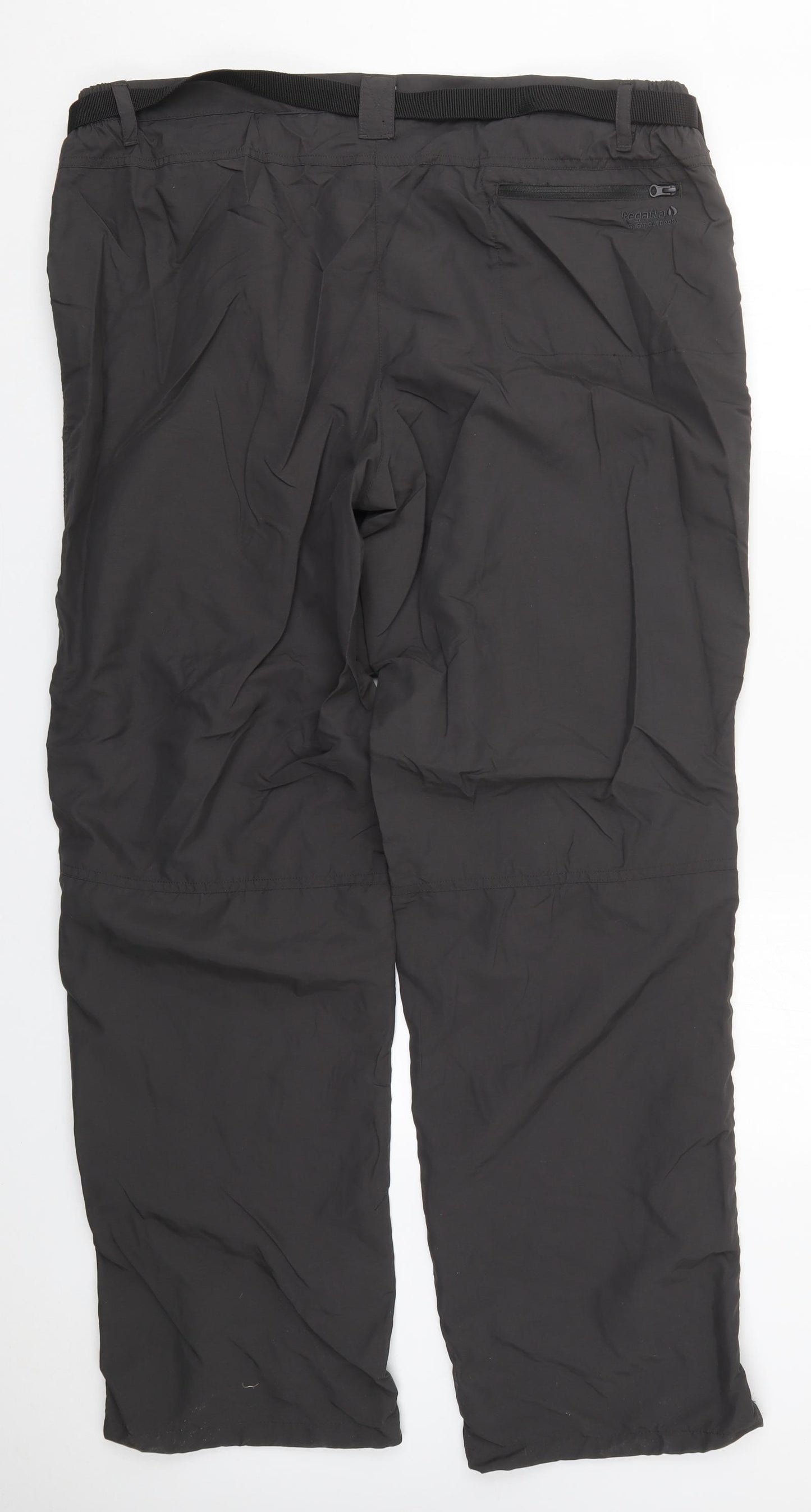 Regatta Mens Grey  Nylon Trousers  Size 44 L33 in Regular Button