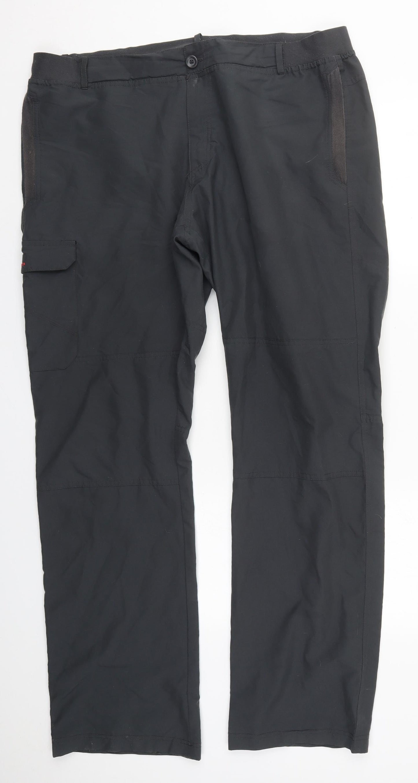 Quechua Mens Grey  Nylon Trousers  Size 40 L30 in Regular Button