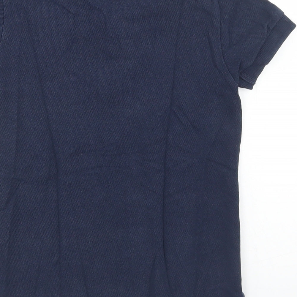 Polo Ralph Lauren Boys Blue  Cotton Basic Polo Size 3 Years Collared