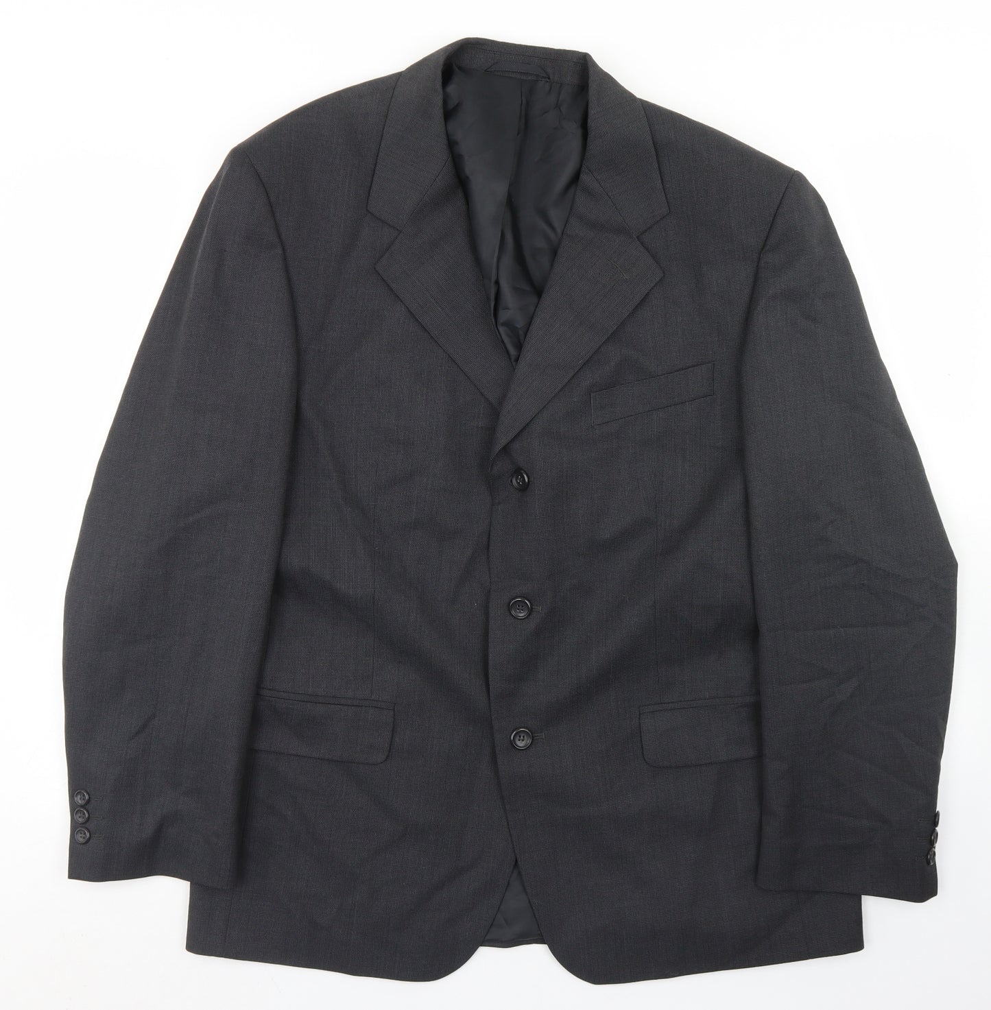 Burton Mens Grey  Polyester Jacket Blazer Size 42