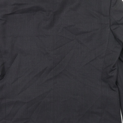 Burton Mens Grey  Polyester Jacket Blazer Size 42