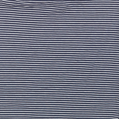 Atmosphere Womens Blue Striped Cotton Straight & Pencil Skirt Size 8