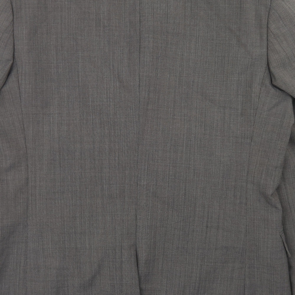 Burton Mens Brown  Polyester Jacket Blazer Size 42