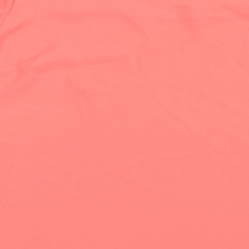 Atmosphere Womens Pink  Polyester Basic Blouse Size 10 Off the Shoulder