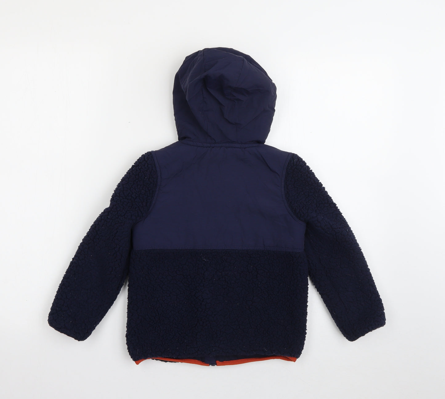 Joules Boys Blue  Polyester Full Zip Hoodie Size 5 Years  Zip