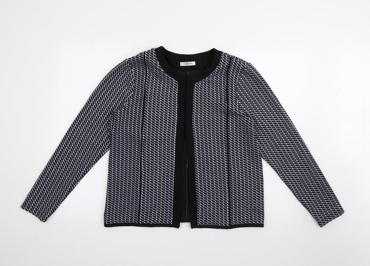 Damart Womens Black   Jacket  Size 14   - Navy