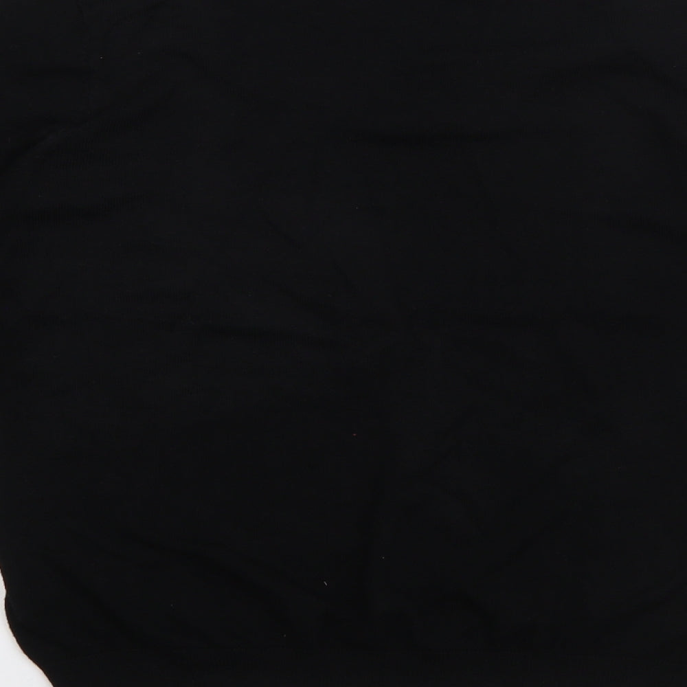 George Boys Black V-Neck  Viscose Pullover Jumper Size 13-14 Years   - School