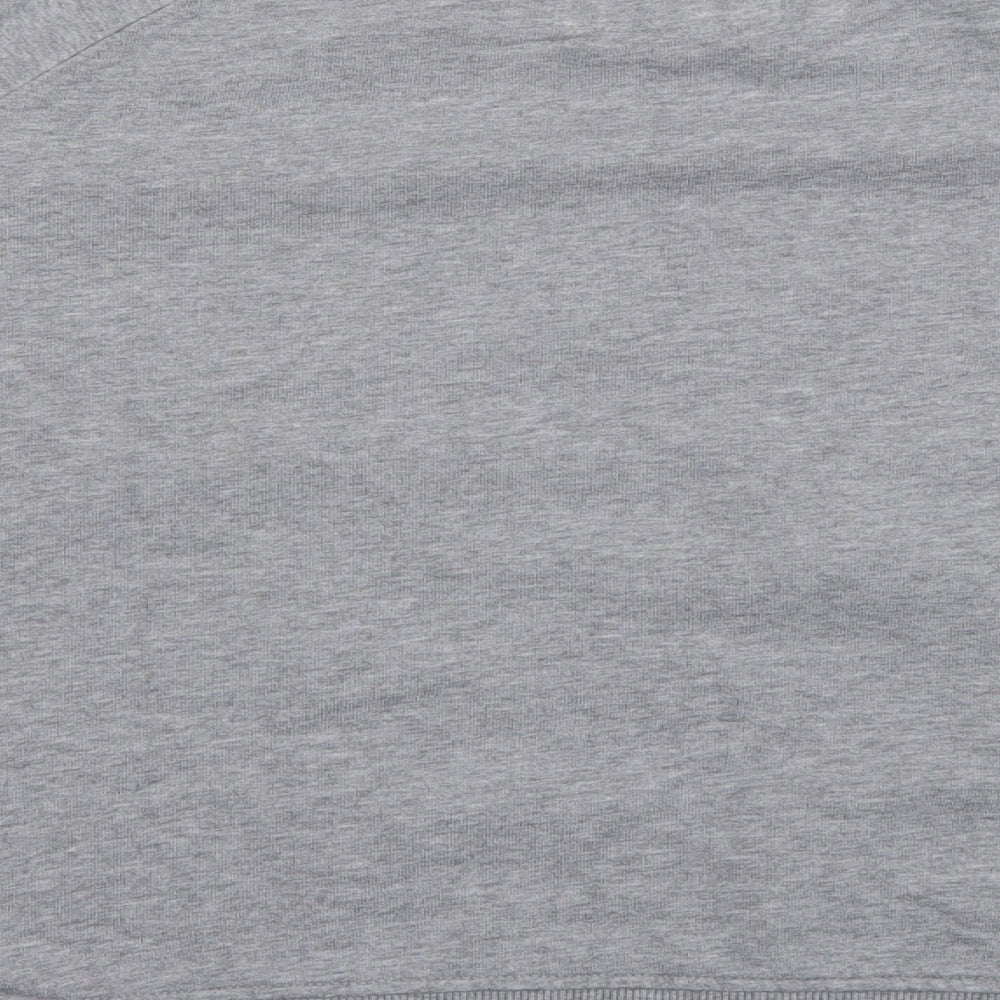 Crew Clothing Womens Grey Crew Neck  Cotton Pullover Jumper Size 12