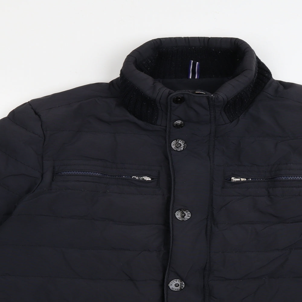 Tommy Hilfiger Mens Blue   Puffer Jacket Coat Size L