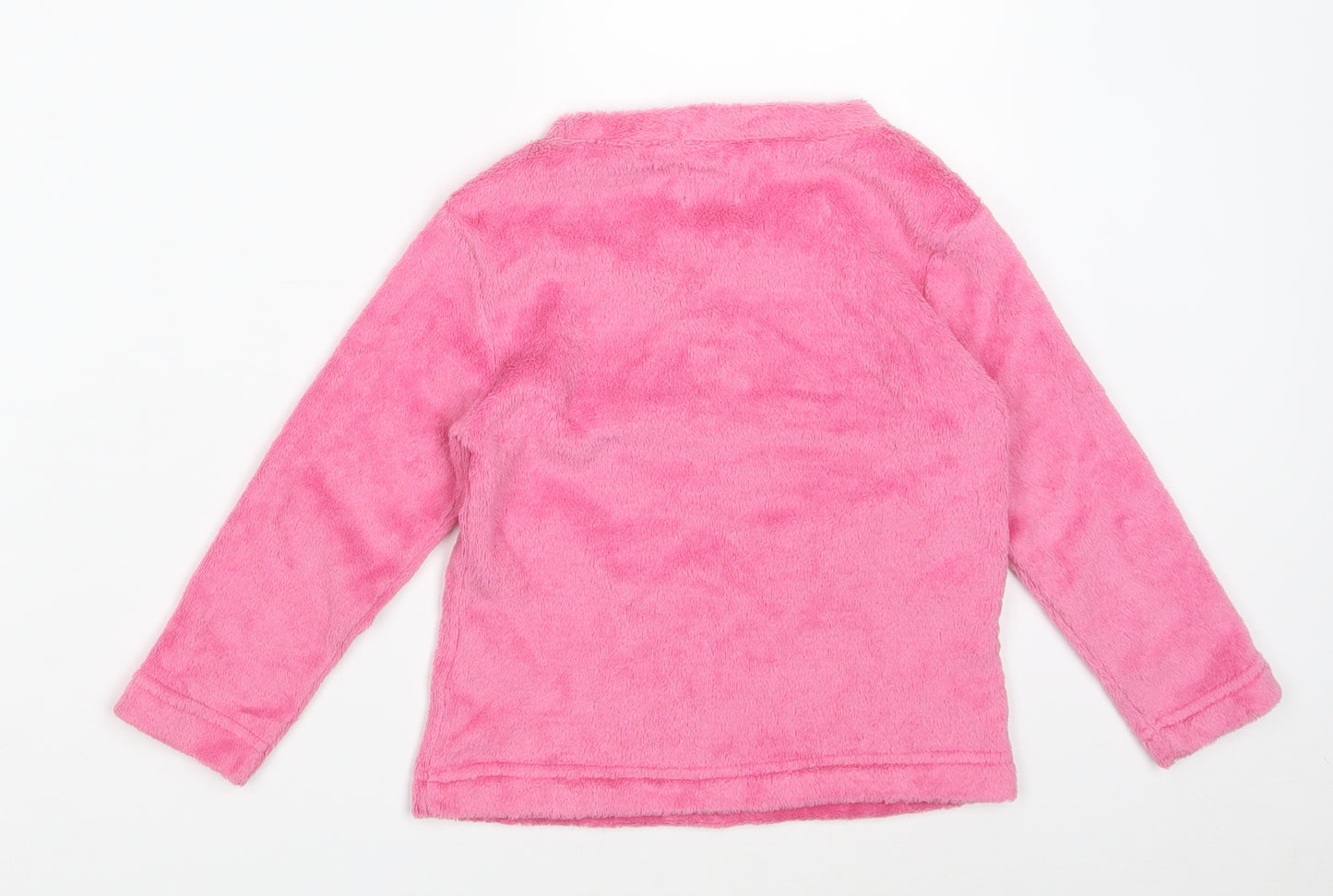 Studio Girls Pink Solid 100% Polyester Top Pyjama Top Size 2-3 Years   - Follow Your Dreams