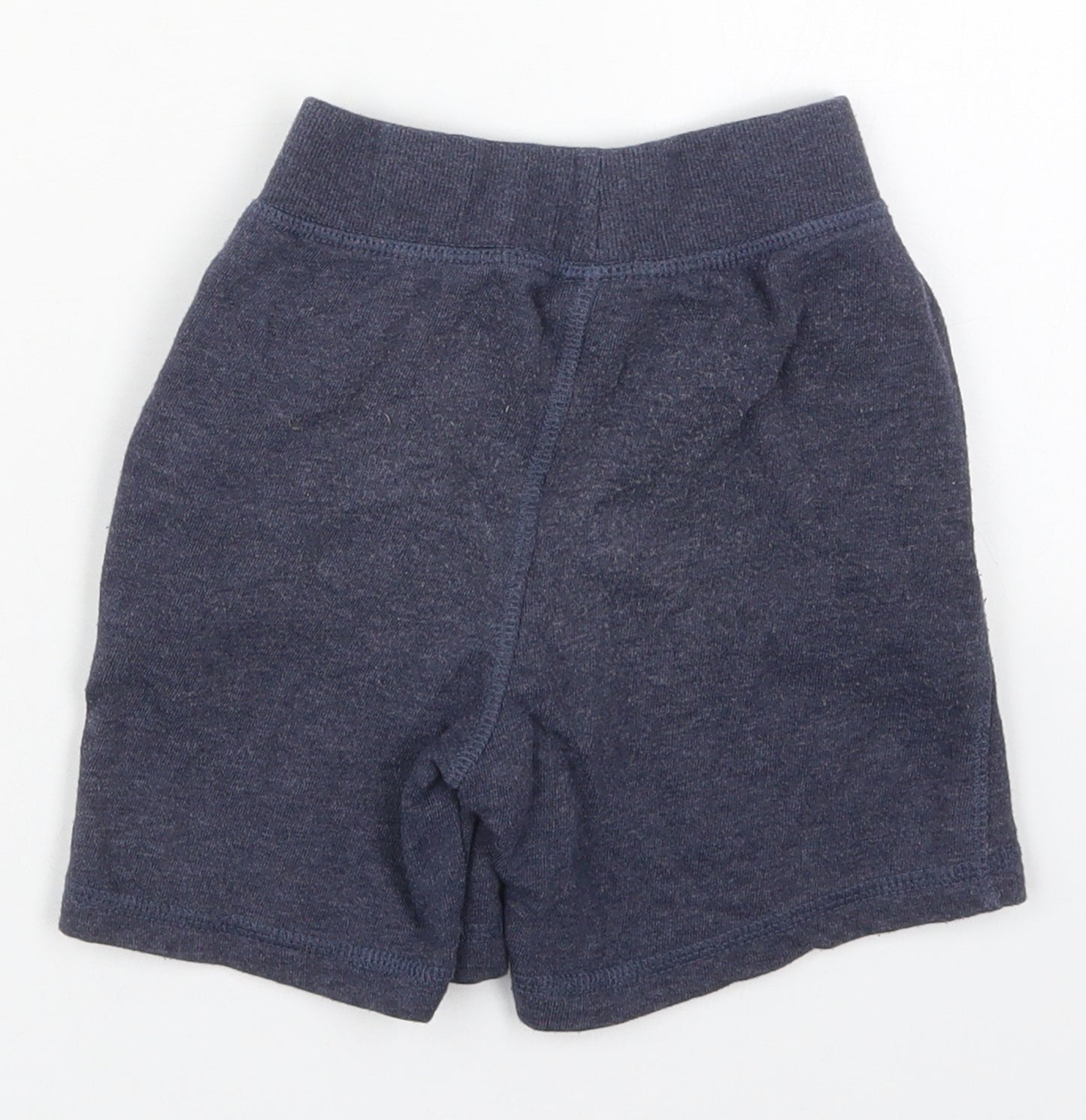 Dunnes Boys Blue  Cotton Sweat Shorts Size 3-4 Years  Regular Drawstring