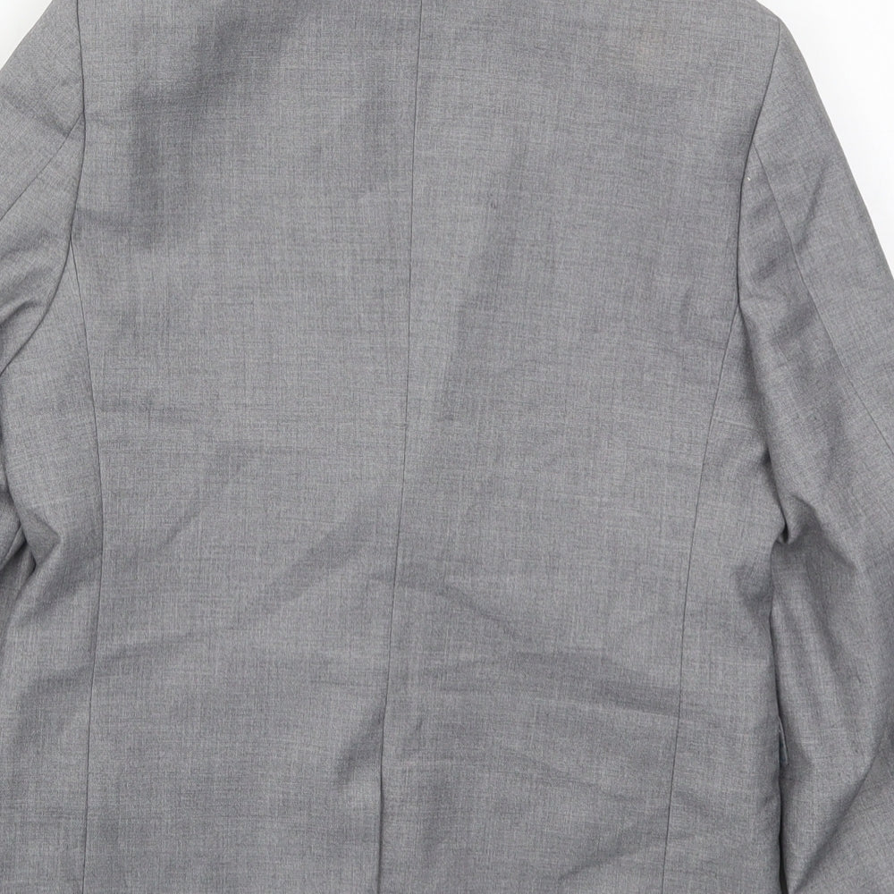 NEXT Boys Grey   Jacket  Size 10 Years  Button