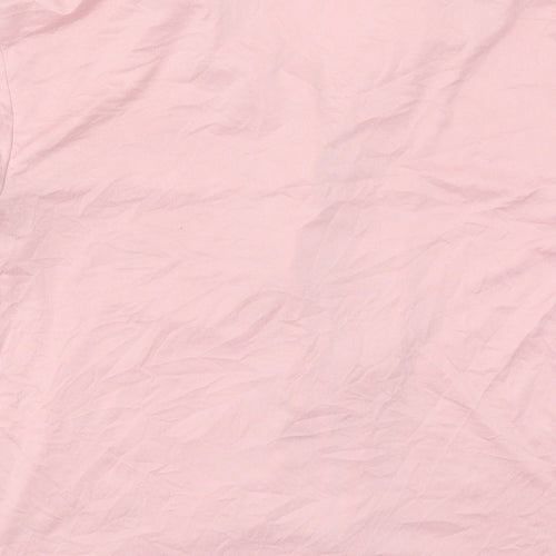 Flora Womens Pink Solid Viscose Top Pyjama Top Size S  Button