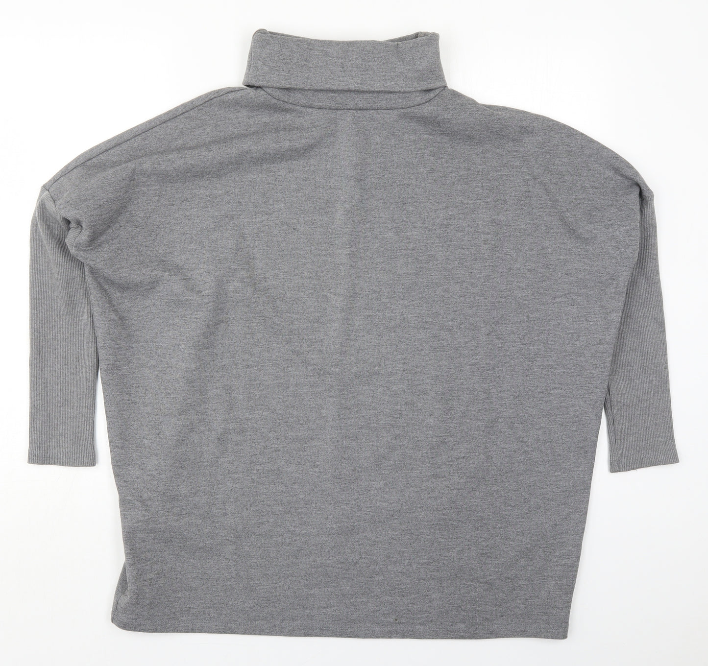 Warehouse Womens Grey  Polyester Pullover Sweatshirt Size 12  Pullover