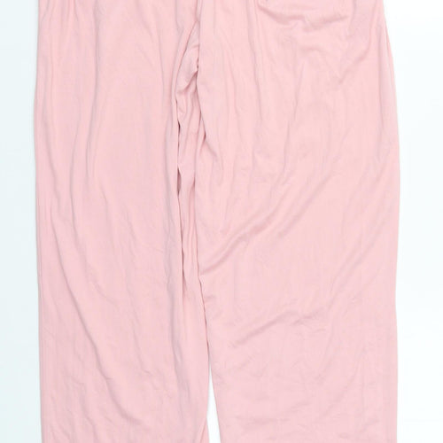 Preworn Womens Pink  Viscose Trousers  Size S L30 in Regular  - Pyjama Pants
