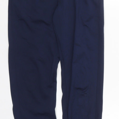 Preworn Mens Blue  Polyester Sweatpants Trousers Size 23 in L24 in Regular