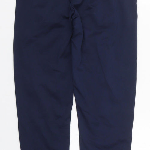 Preworn Mens Blue  Polyester Sweatpants Trousers Size 23 in L24 in Regular