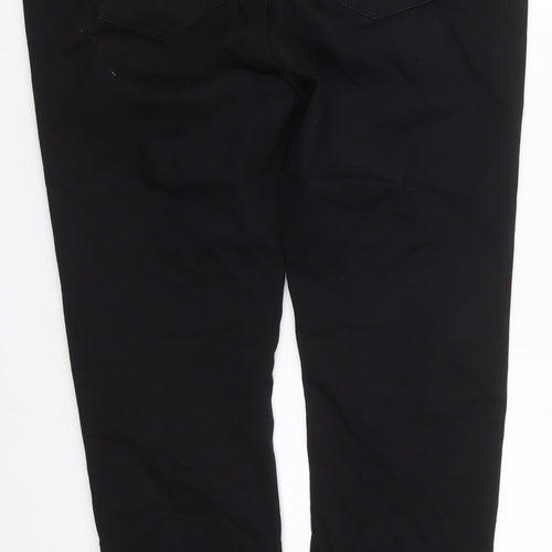 George Womens Black  Cotton Jegging Jeans Size 16 L28 in Regular