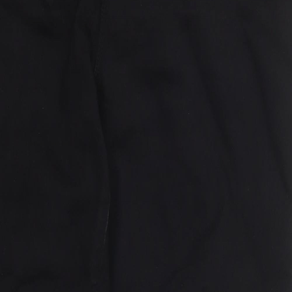 George Womens Black  Cotton Jegging Jeans Size 16 L28 in Regular
