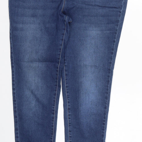 George Womens Blue  Cotton Jegging Jeans Size 14 L28 in Regular