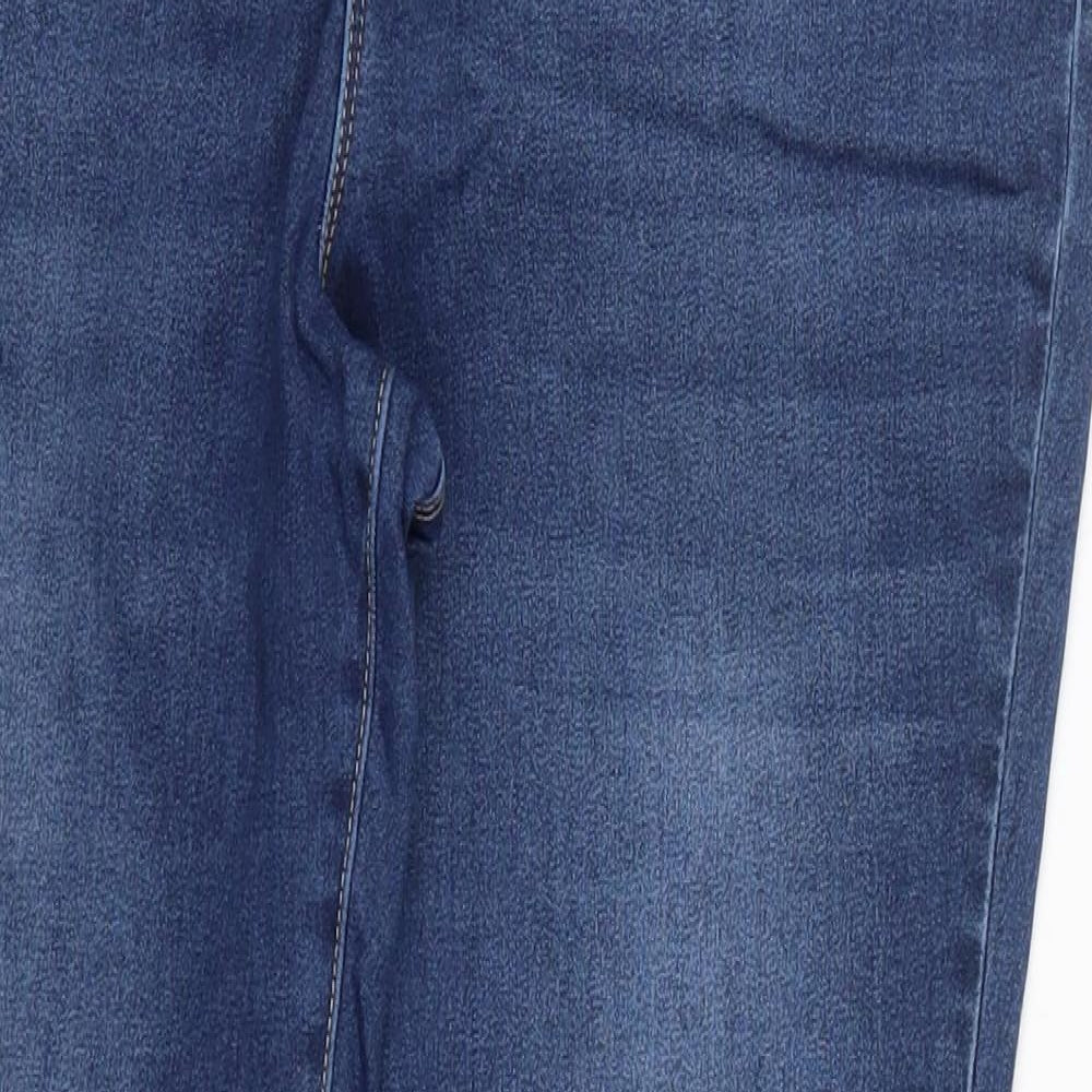George Womens Blue  Cotton Jegging Jeans Size 14 L28 in Regular