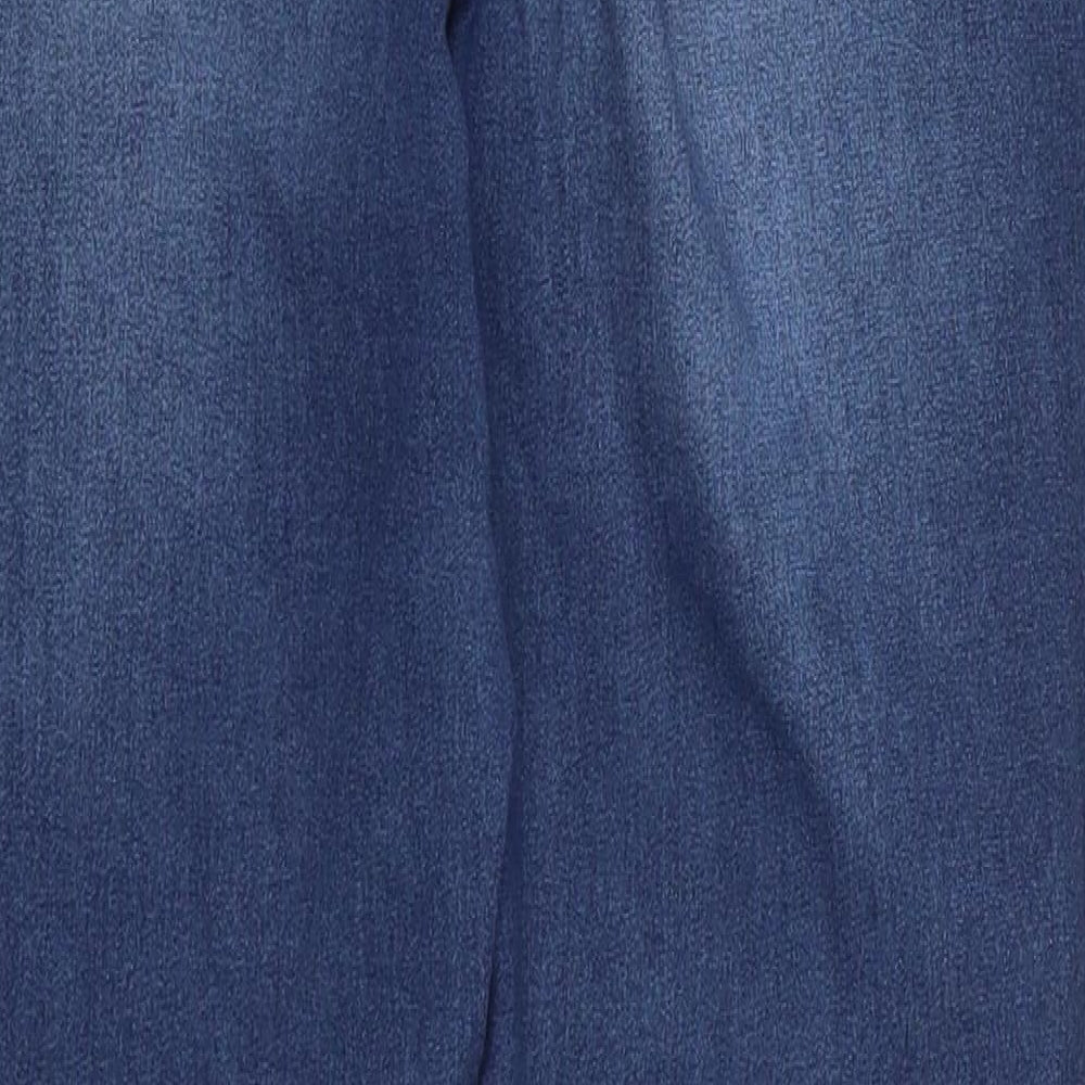 George Womens Blue  Cotton Jegging Jeans Size 14 L28 in Regular