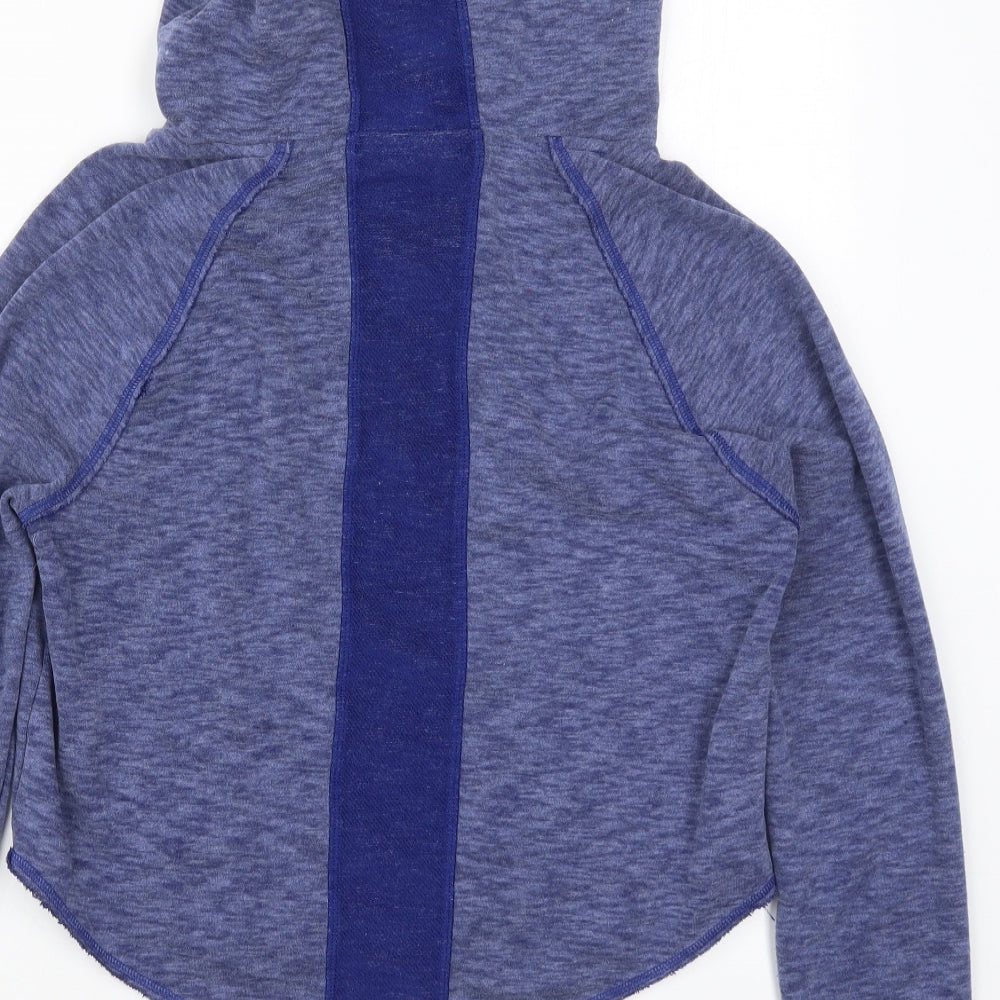 Under armour Womens Blue  Cotton Pullover Hoodie Size S  Pullover