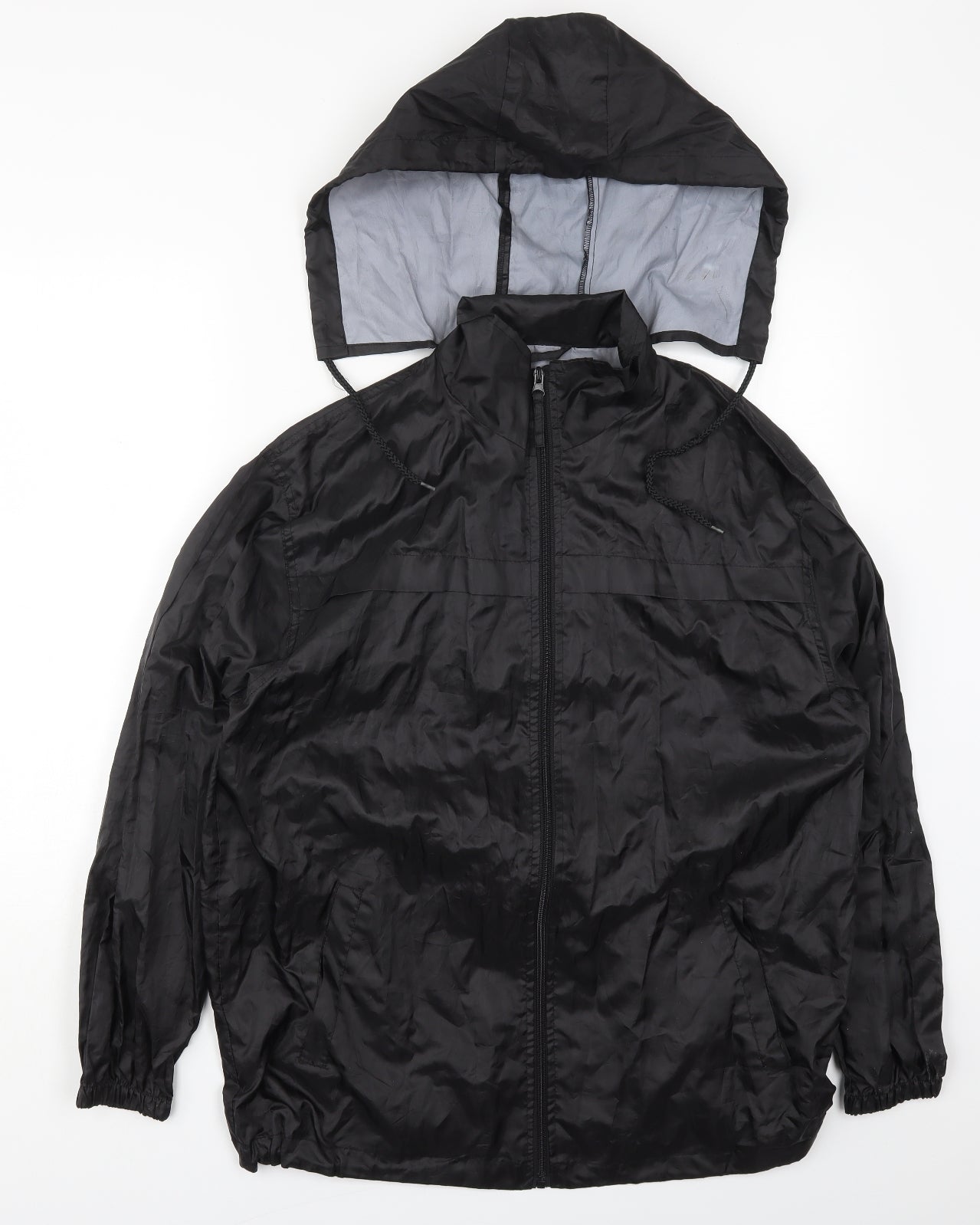 Dunnes Womens Black   Jacket  Size M  Zip