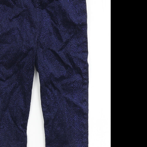 Marks and Spencer Girls Blue  Cotton Jegging Jeans Size 4-5 Years  Regular