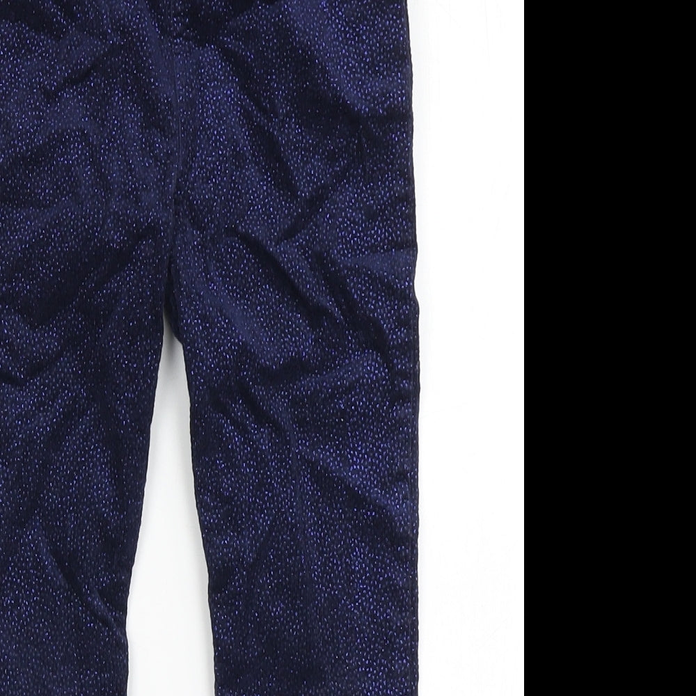Marks and Spencer Girls Blue  Cotton Jegging Jeans Size 4-5 Years  Regular