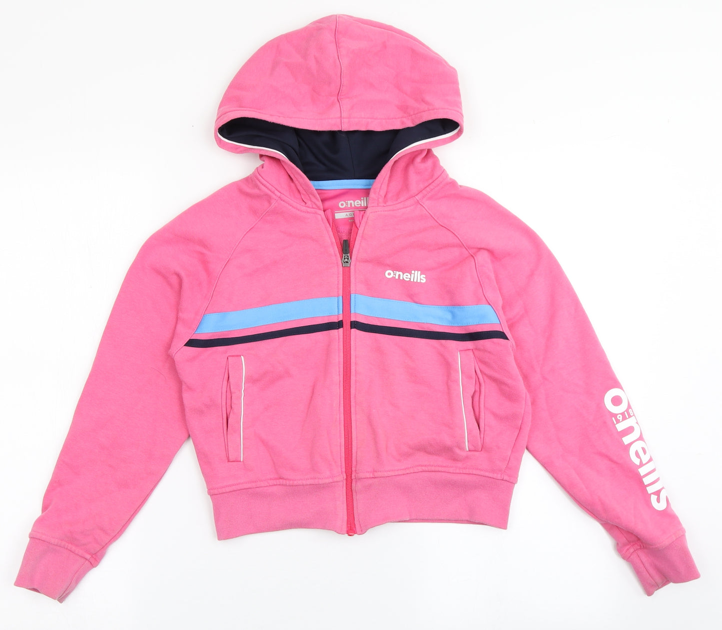 O'Neills Girls Pink   Jacket  Size 9-10 Years  Zip
