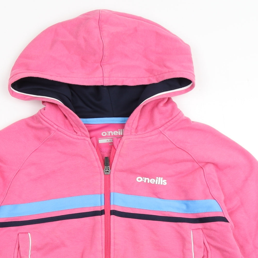 O'Neills Girls Pink   Jacket  Size 9-10 Years  Zip