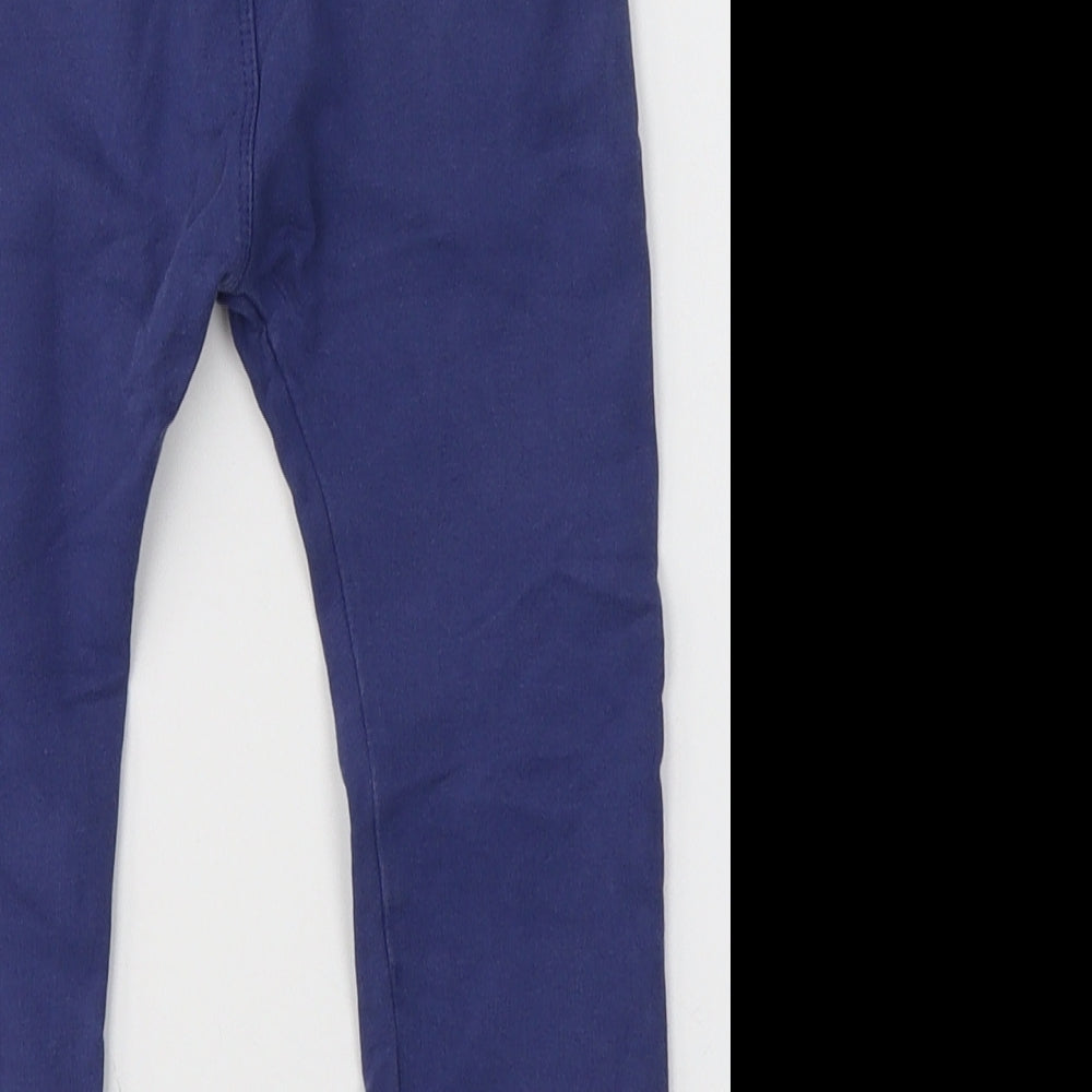 NEXT Boys Blue  Cotton Sweatpants Trousers Size 3-4 Years  Regular