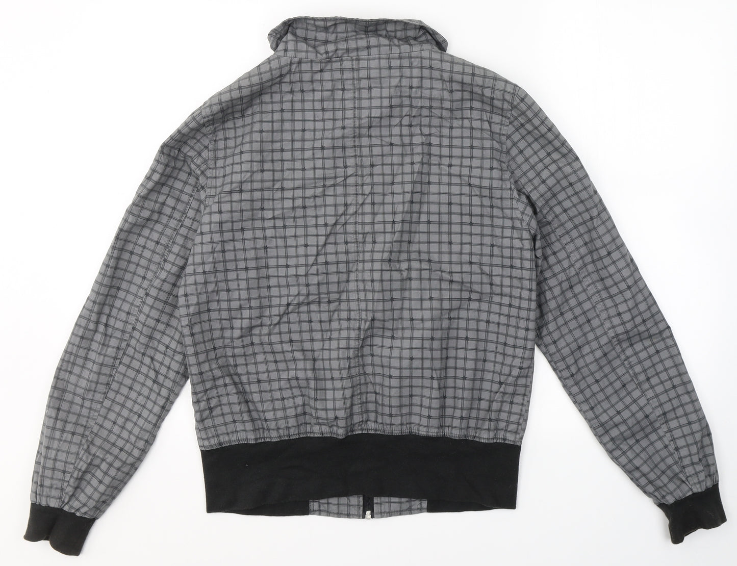 AJC Womens Grey Check  Jacket  Size 12  Zip