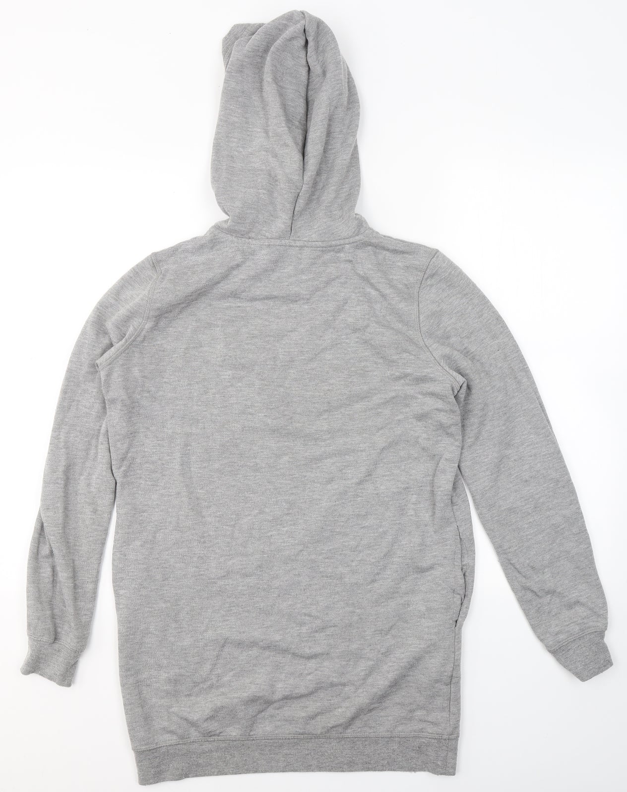 George Womens Grey  Polyester Pullover Hoodie Size 8