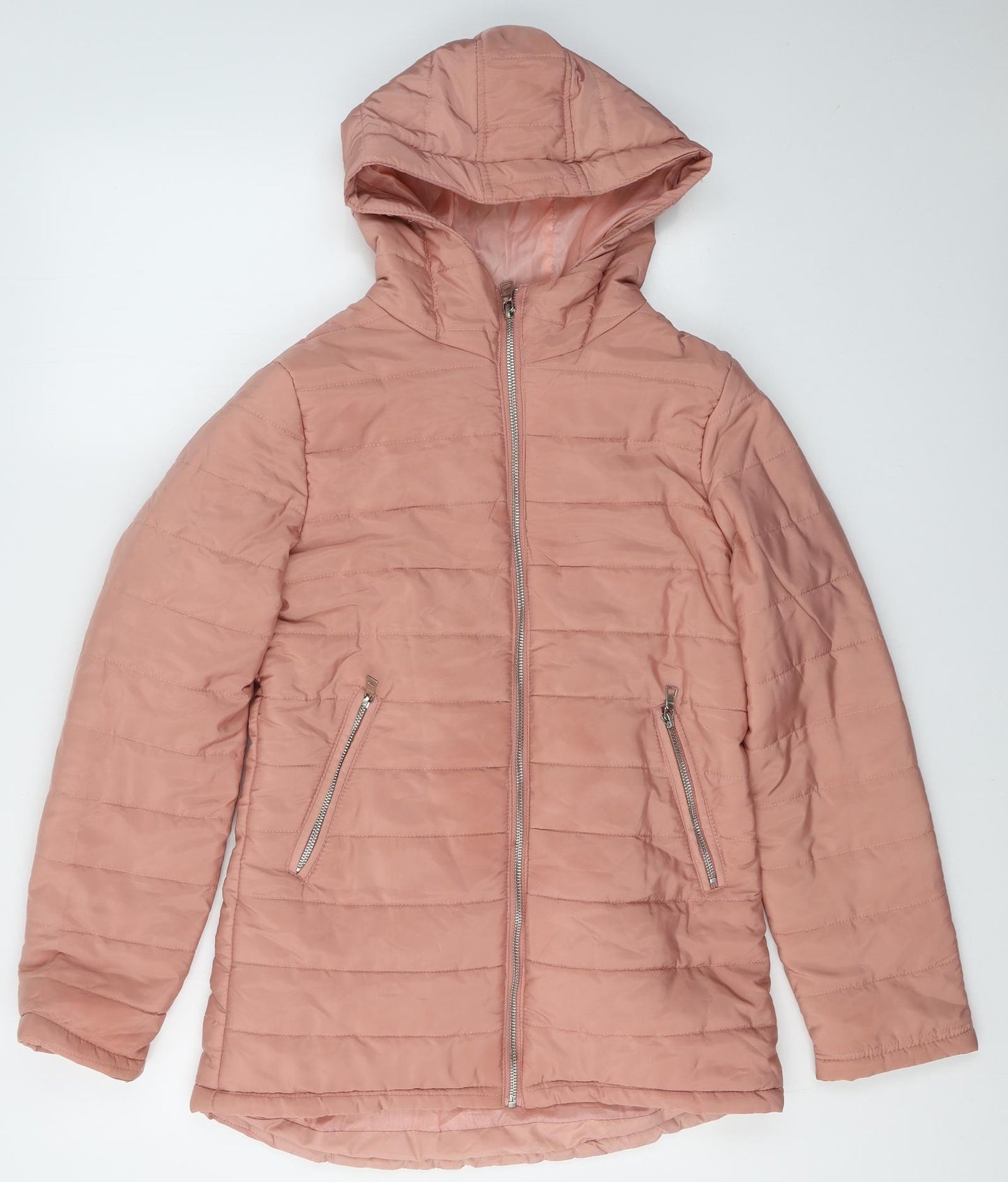 Ambience Womens Purple   Puffer Jacket Coat Size S  Zip