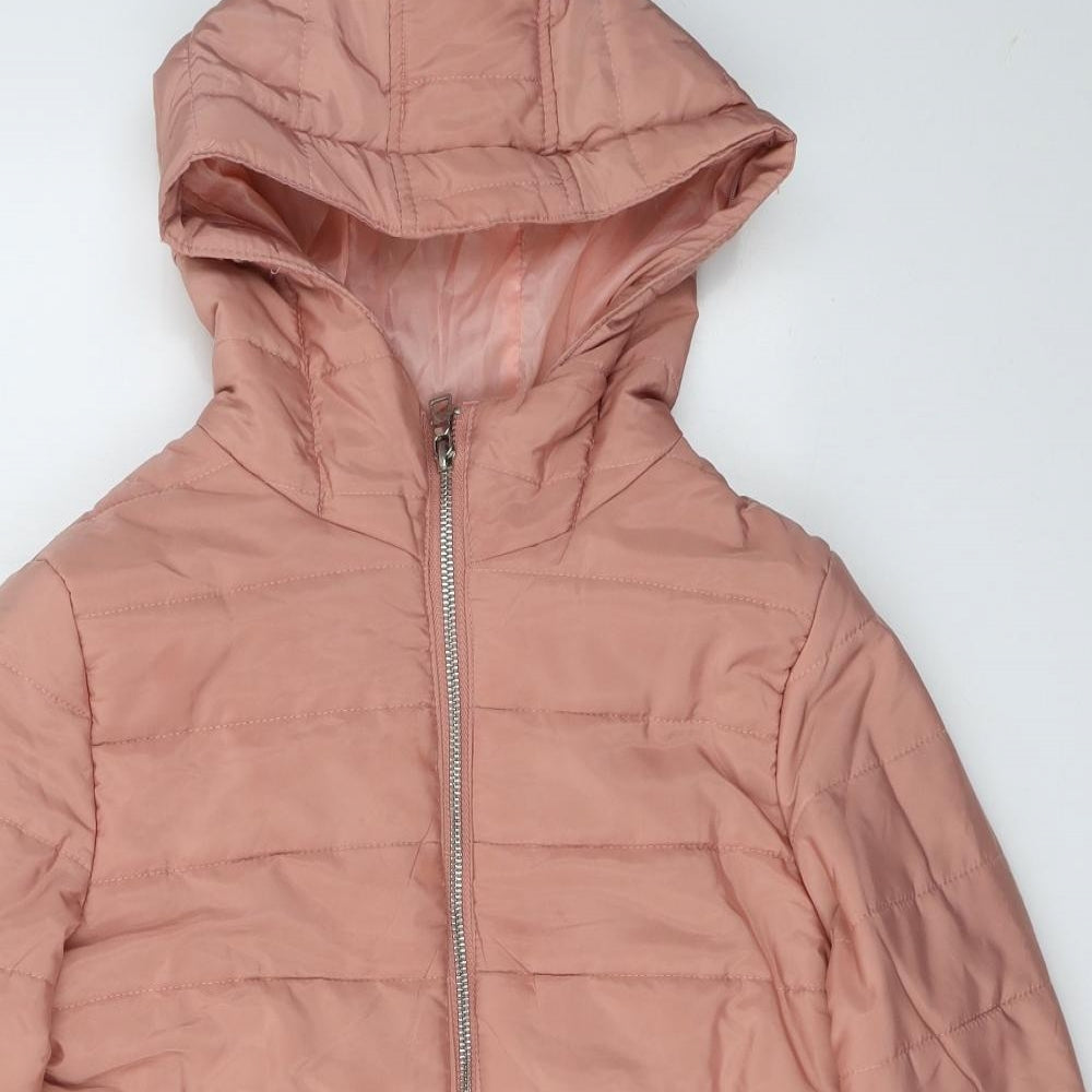 Ambience Womens Purple   Puffer Jacket Coat Size S  Zip