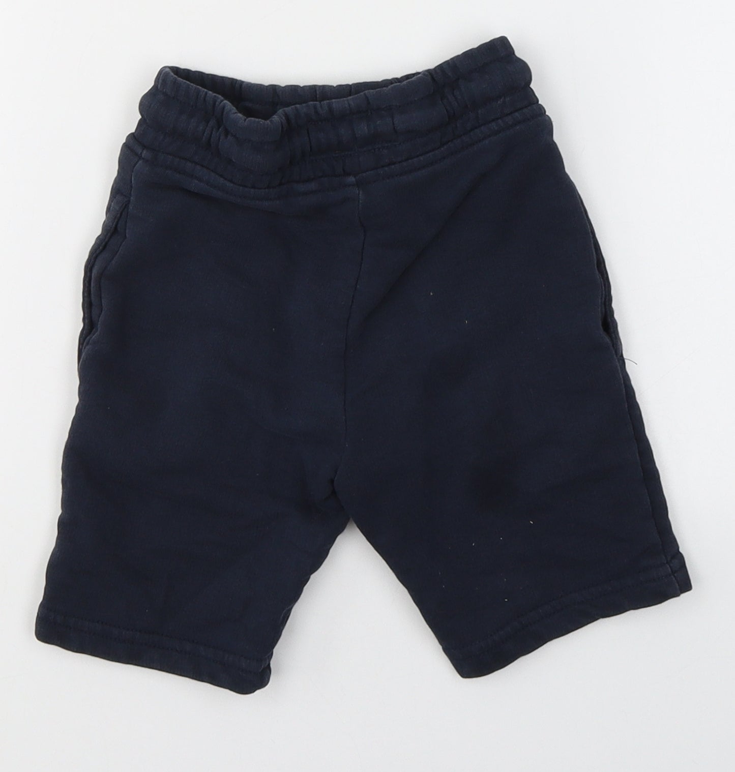 NEXT Boys Blue  Cotton Bermuda Shorts Size 4 Years  Regular Tie